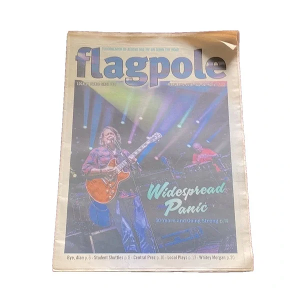 Flagpole featuring Widespread Panic Athens, Georgia Music & Event Magazine Pete - Picture 2 of 4
